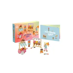 Plus Plus Ice Cream Shop Learn To Build
